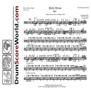 Dio - Holy Diver + Play-Along Track